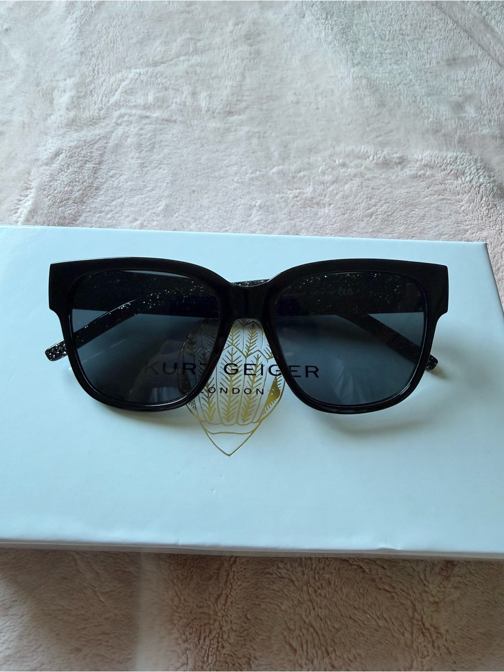 Kurt Geiger Black Sunglasses